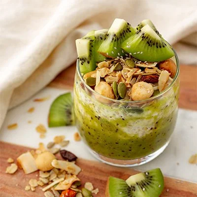 A great low FODMAP breakfast that is packed with fibre to help